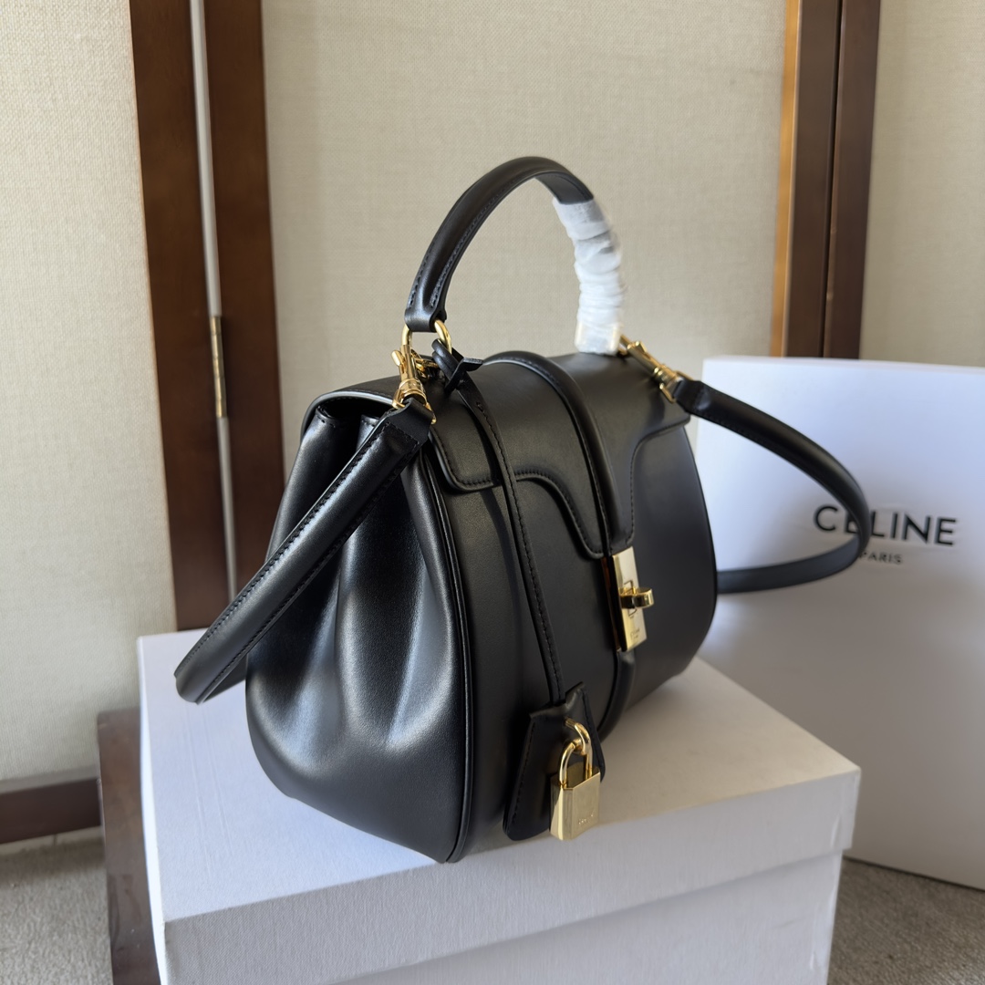 Celine Small 16 Bag In Satinated Calfskin - DopestKickz