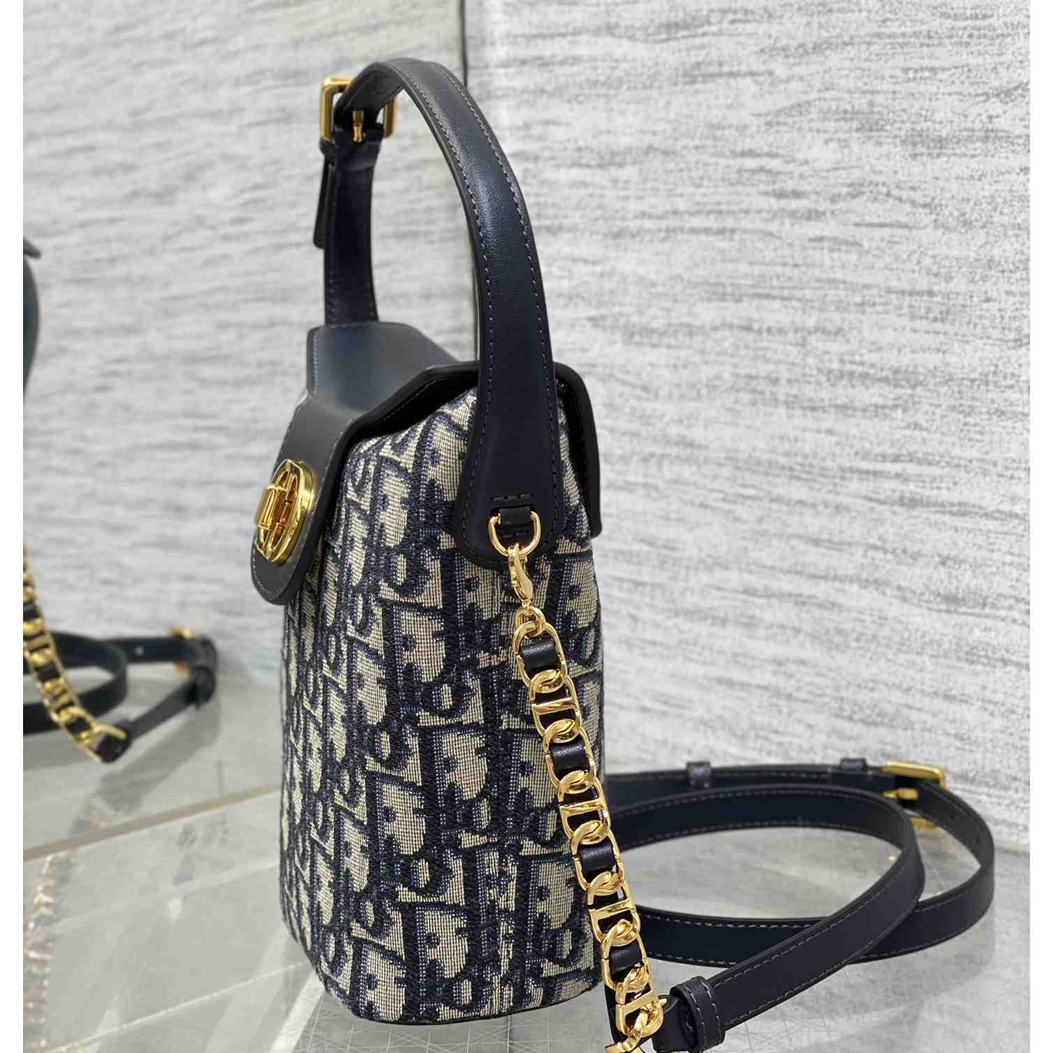 Dior 30 Montaigne Dior Amber Mini Bucket Bag - DopestKickz