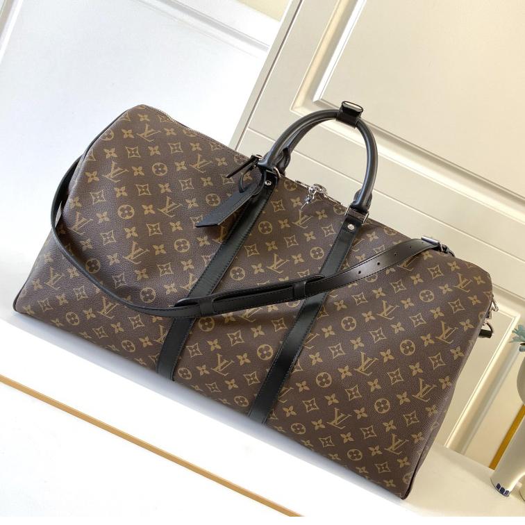 Louis Vuitton Keepall Bandouliere 55   M56714 - DopestKickz