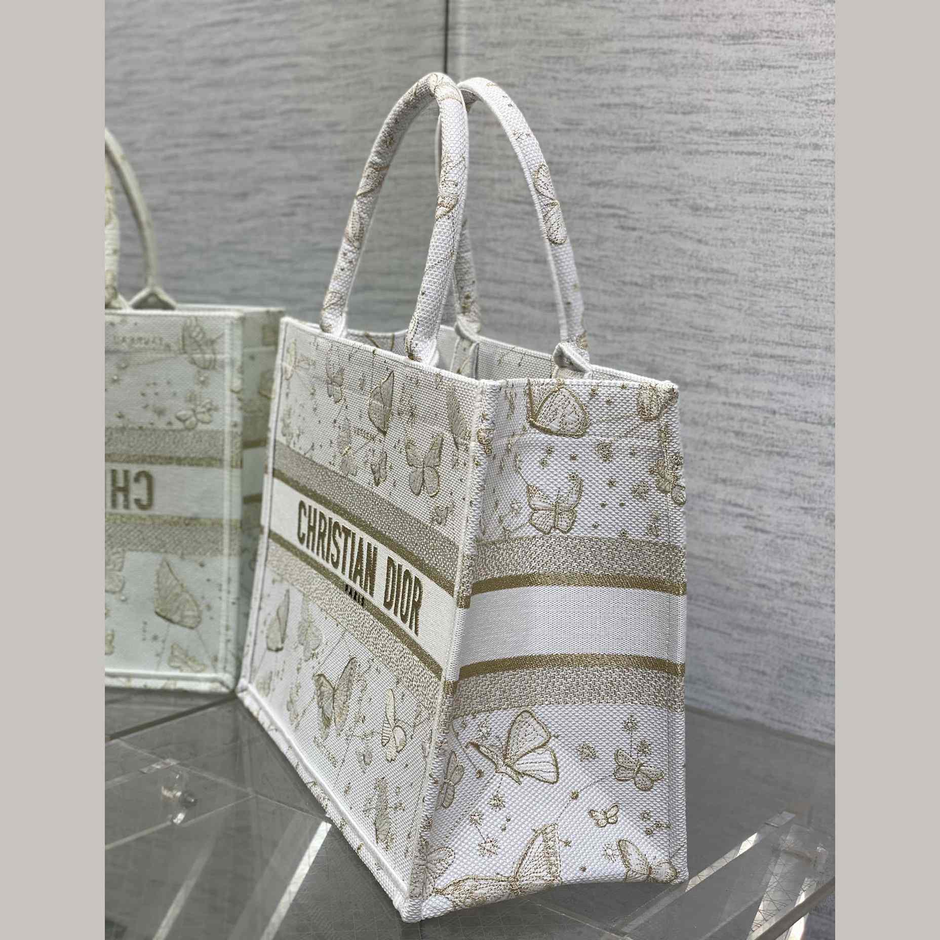 Dior Medium Dior Book Tote - DopestKickz