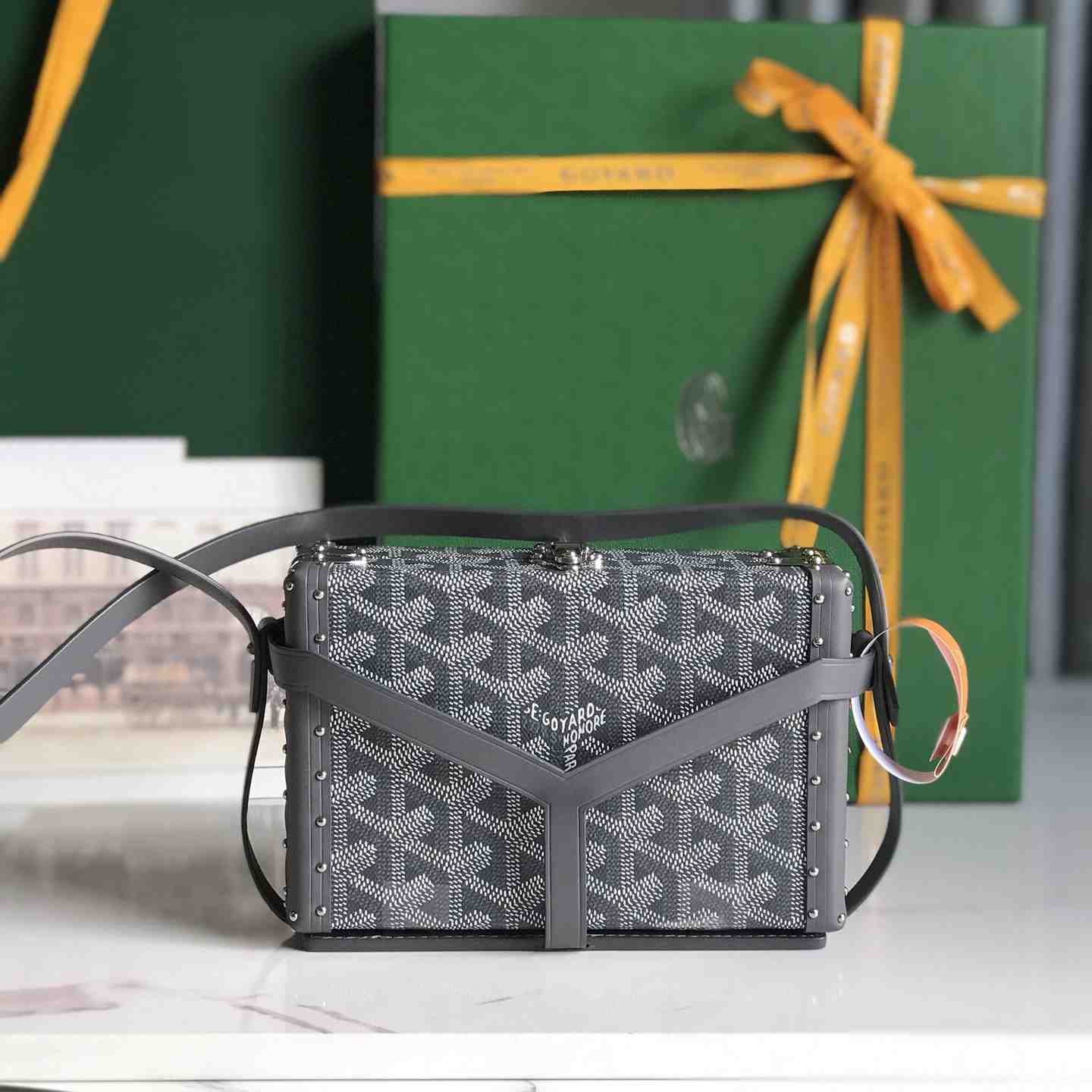 Goyard Minaudière Trunk Bag   - DopestKickz