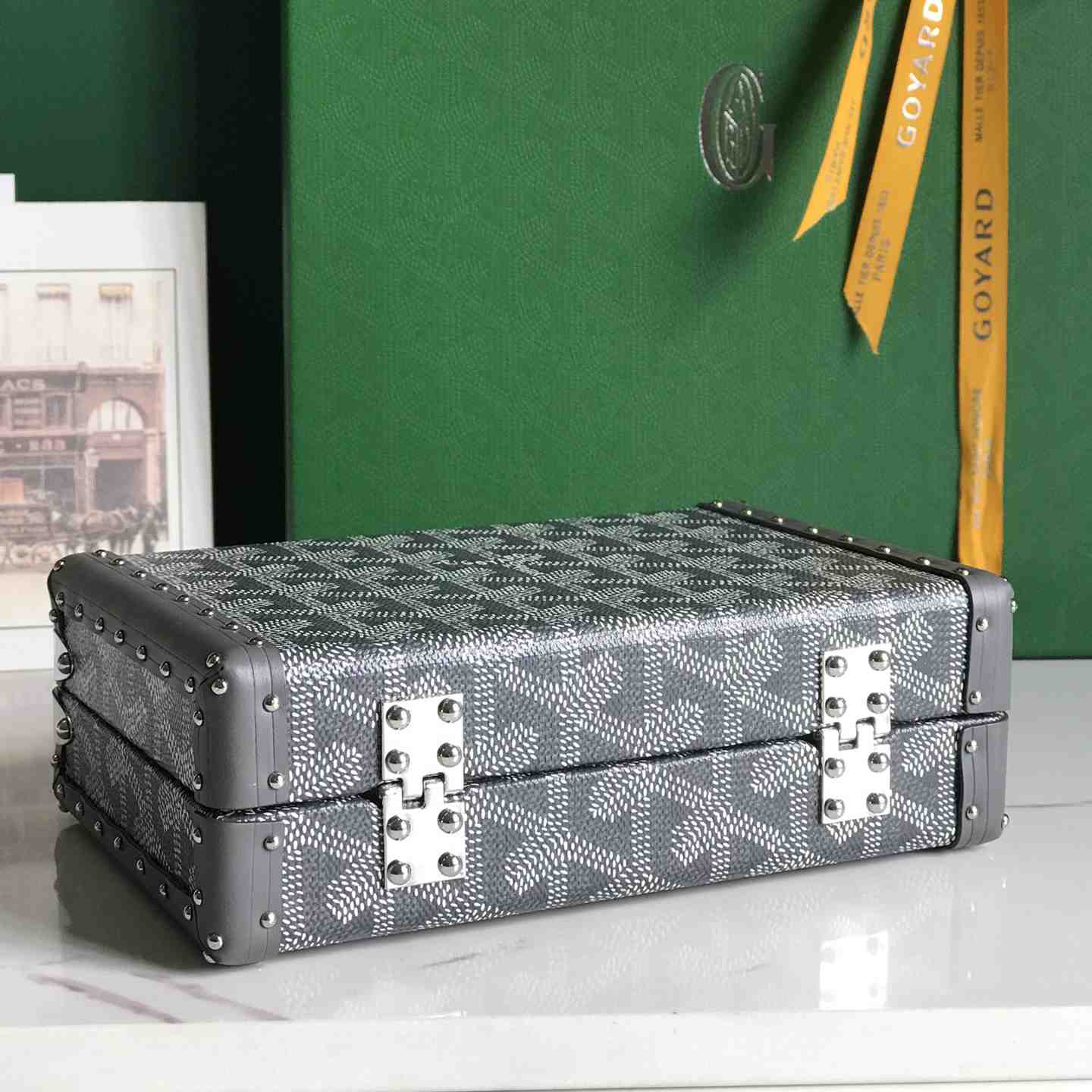Goyard Minaudière Trunk Bag   - DopestKickz