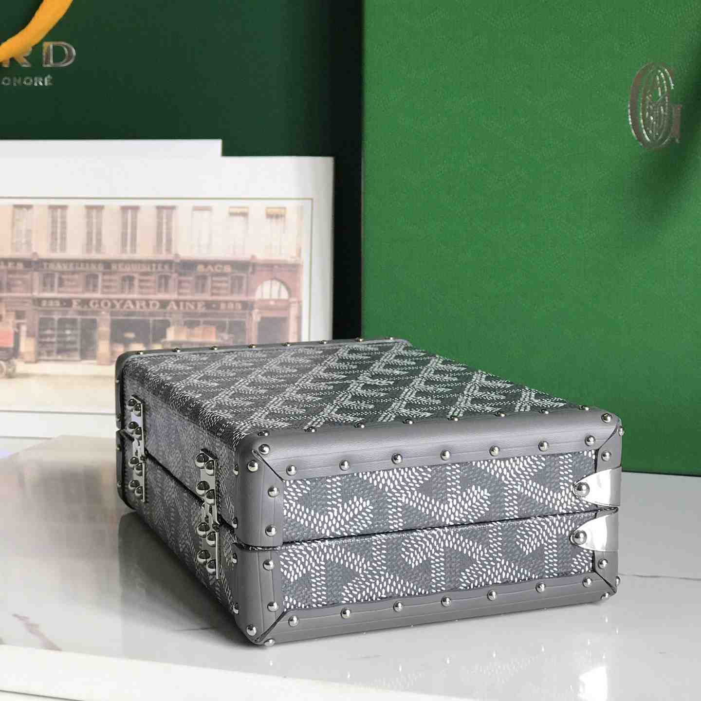 Goyard Minaudière Trunk Bag   - DopestKickz