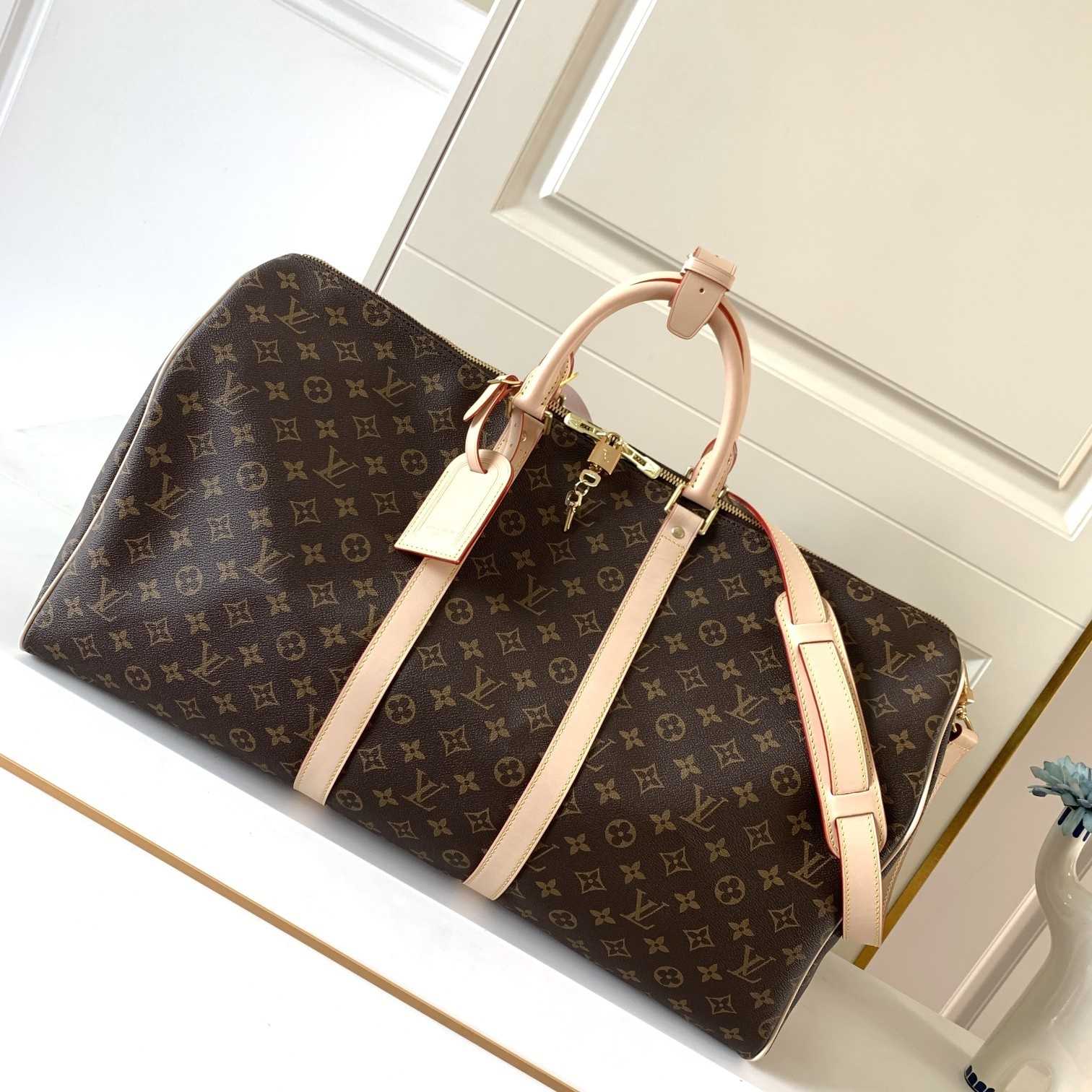 Louis Vuitton Keepall Bandouliere 55   M41414 - DopestKickz