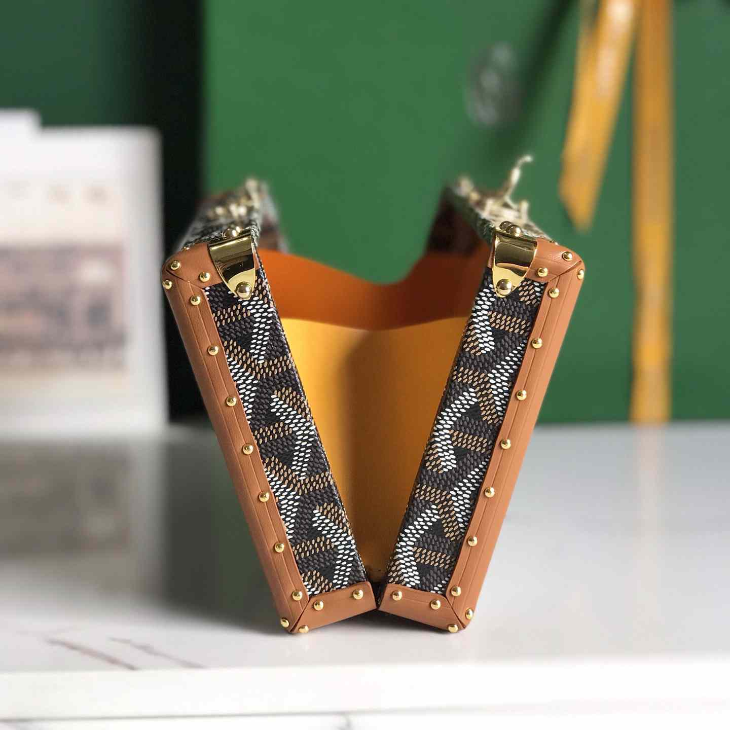 Goyard Minaudière Trunk Bag   - DopestKickz