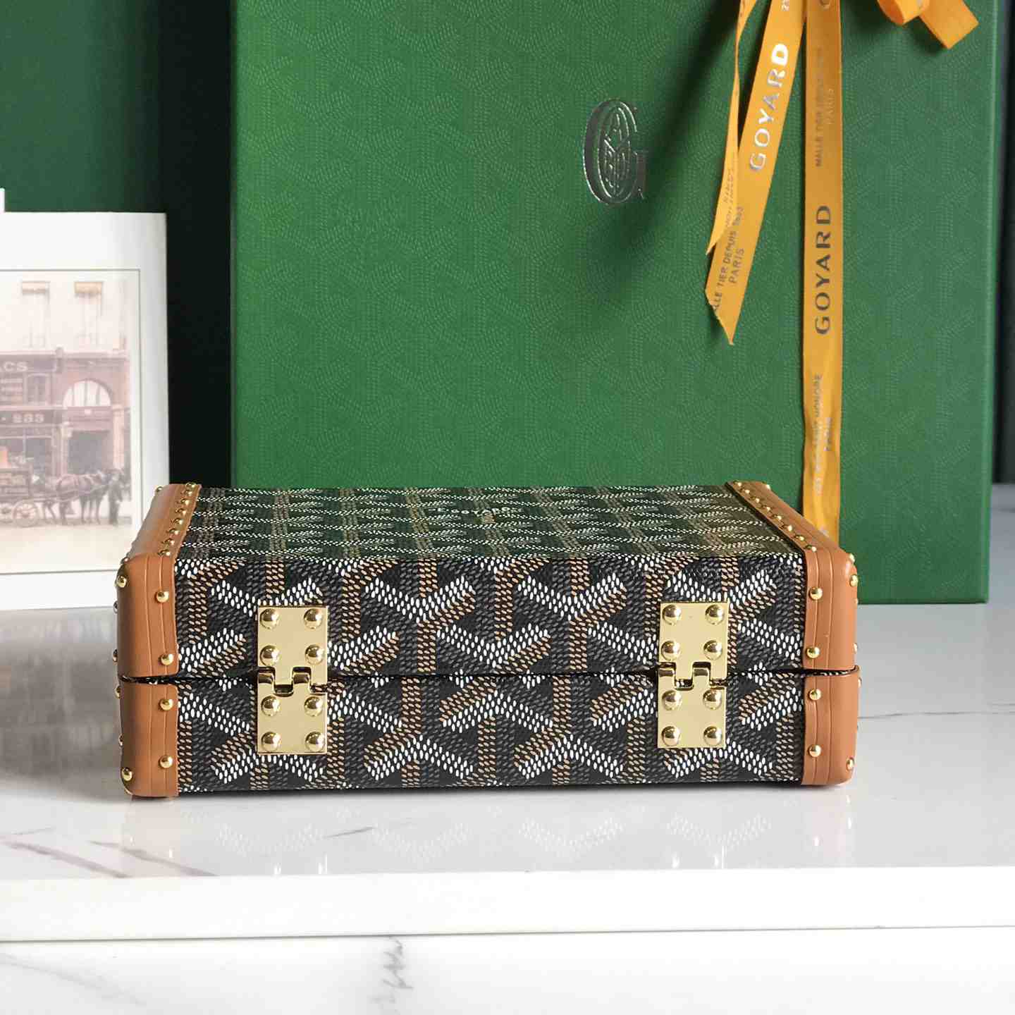 Goyard Minaudière Trunk Bag   - DopestKickz