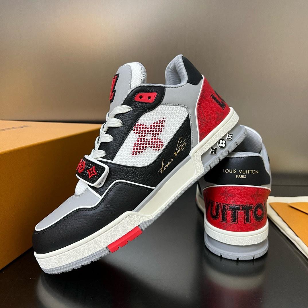 Louis Vuitton LV Trainer Sneaker    - DopestKickz