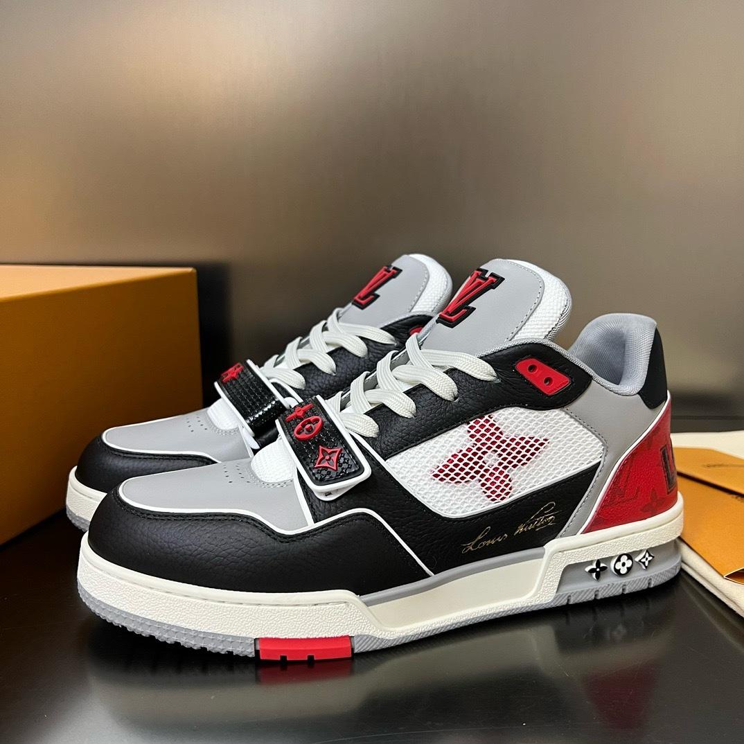 Louis Vuitton LV Trainer Sneaker    - DopestKickz