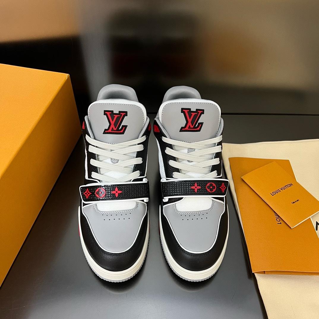 Louis Vuitton LV Trainer Sneaker    - DopestKickz