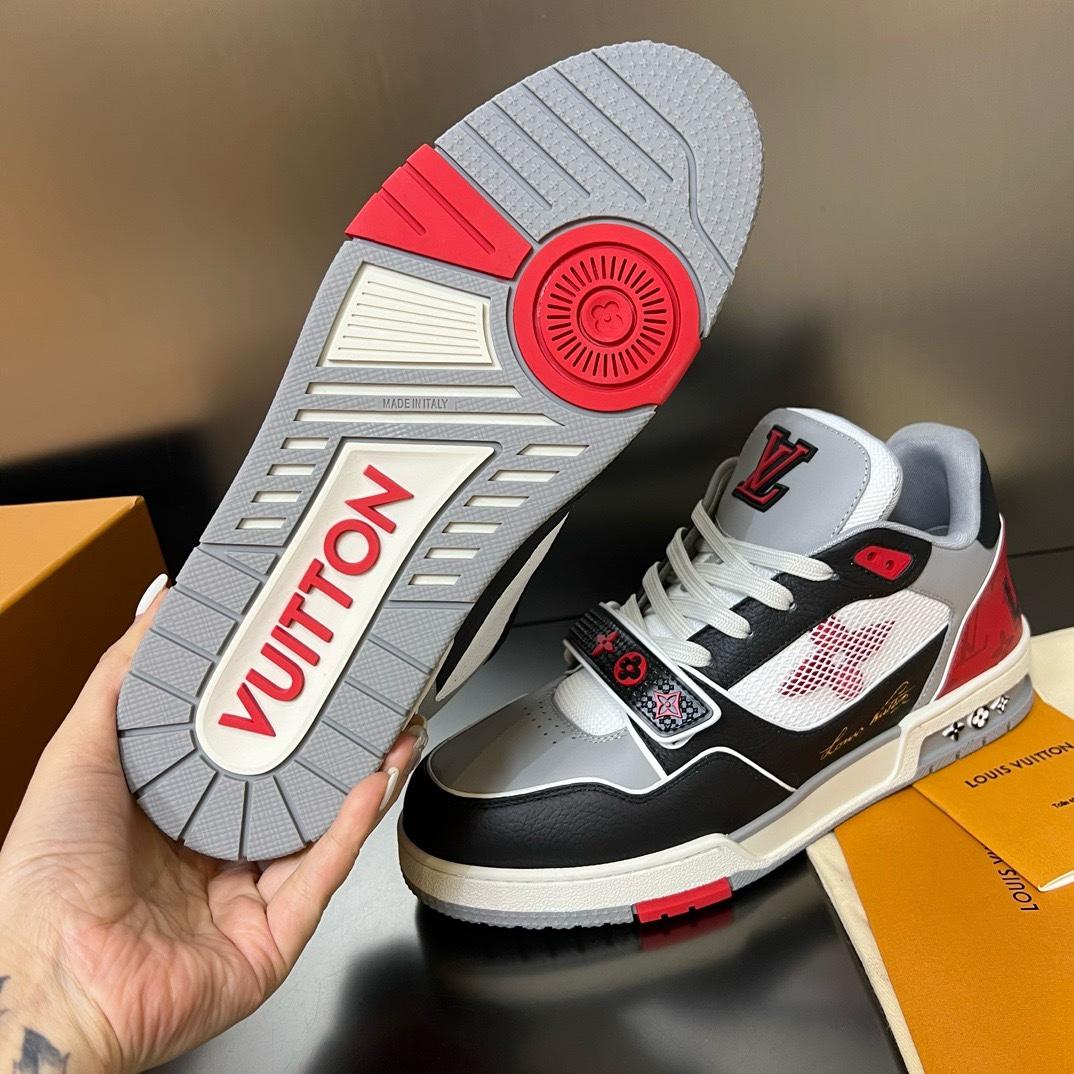 Louis Vuitton LV Trainer Sneaker    - DopestKickz