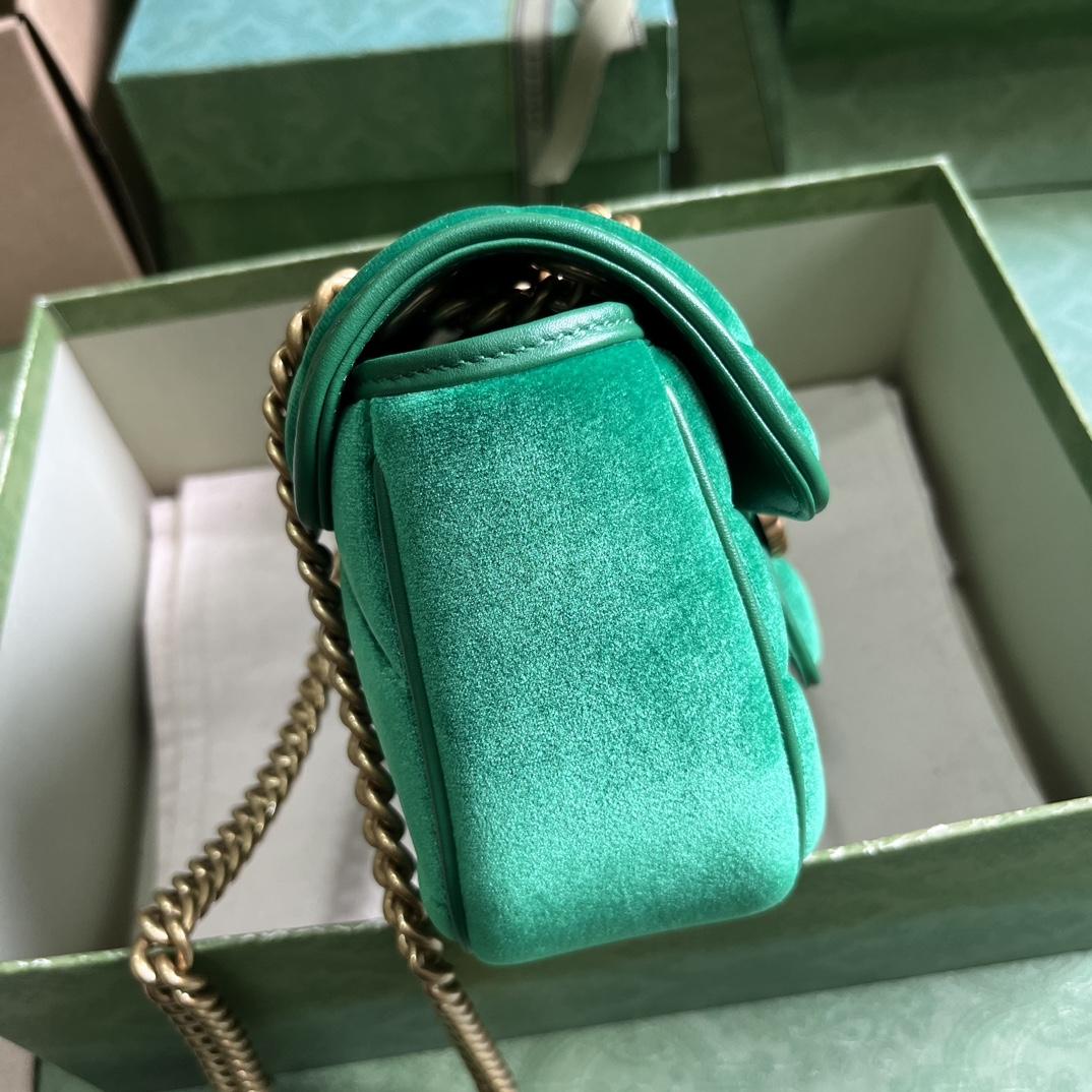 Gucci GG Marmont Mini Shoulder Bag - DopestKickz