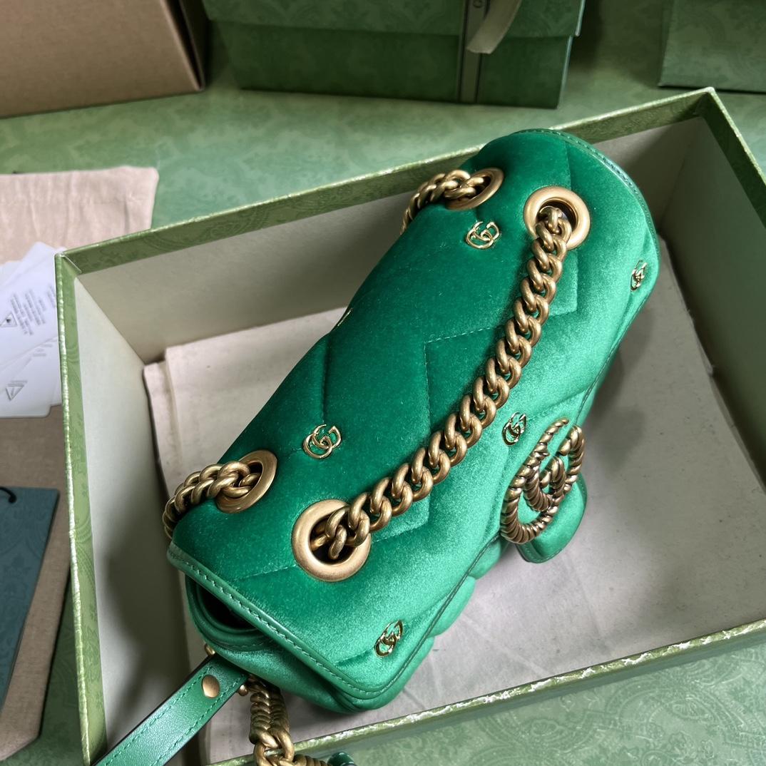 Gucci GG Marmont Mini Shoulder Bag - DopestKickz