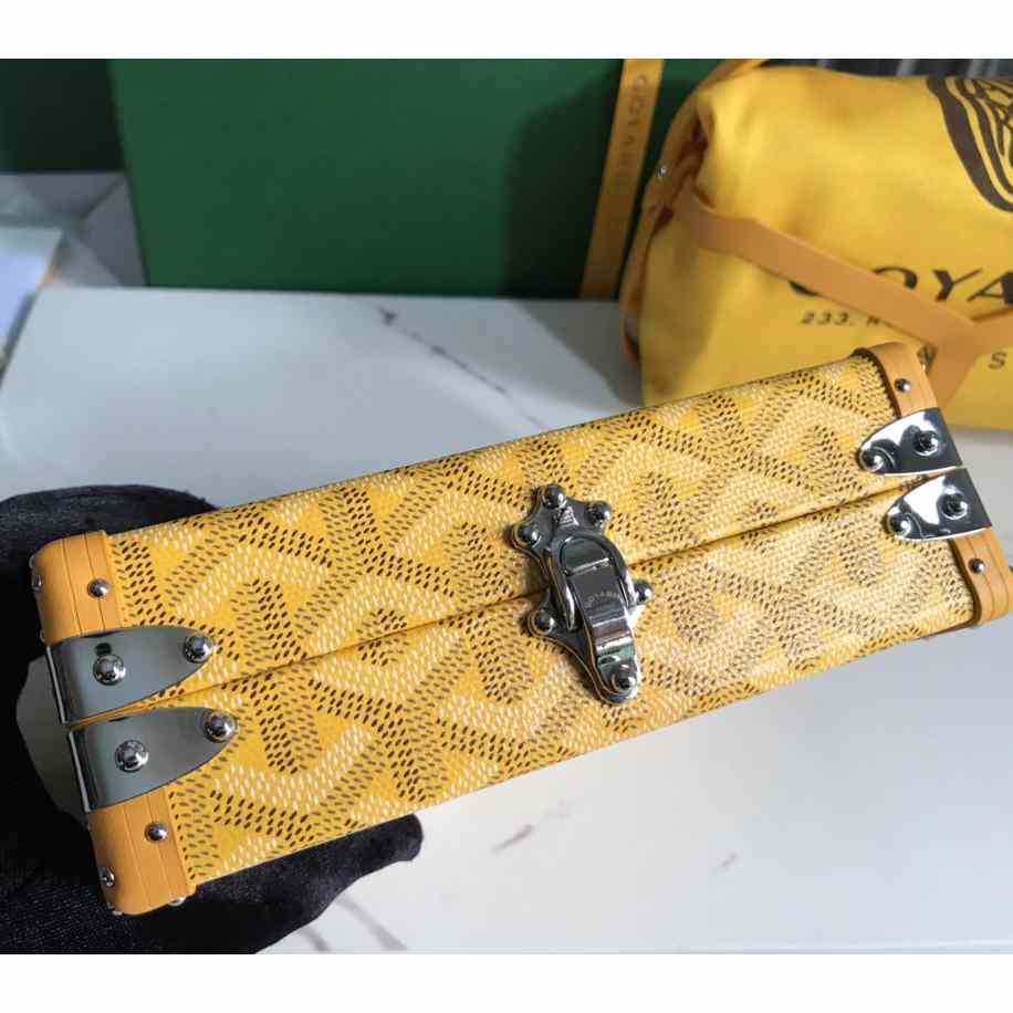 Goyard Minaudière Trunk Bag   - DopestKickz