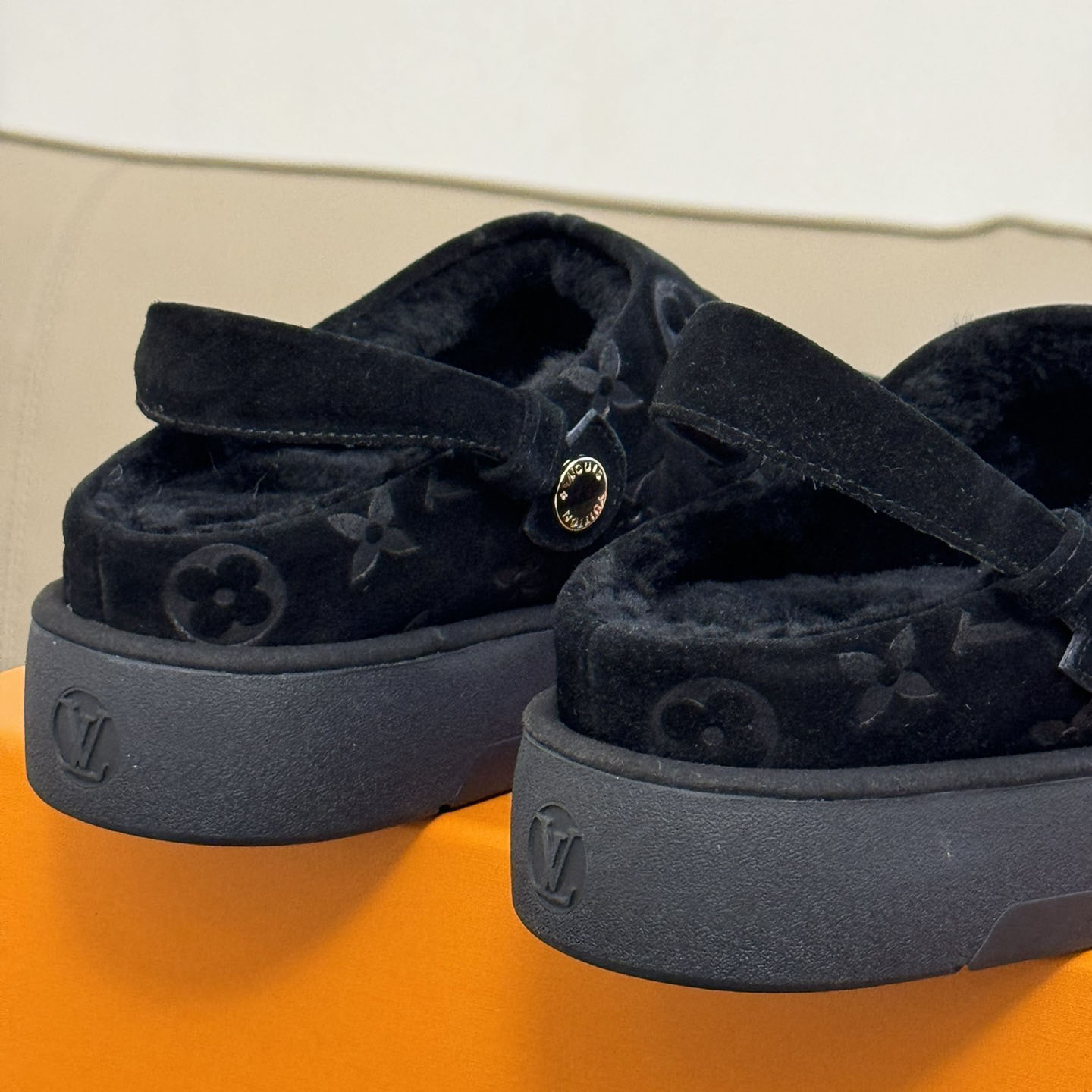 Louis Vuitton Aspen Platform Clog - DopestKickz