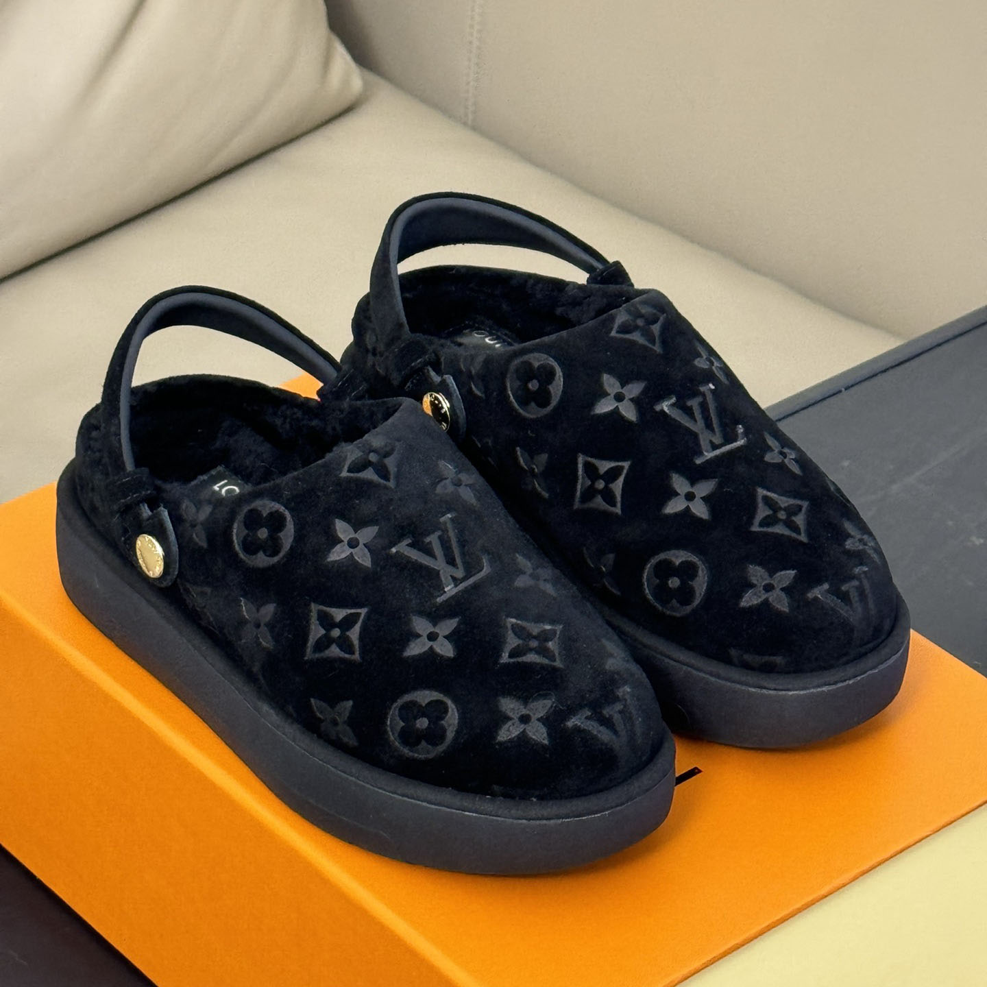 Louis Vuitton Aspen Platform Clog - DopestKickz