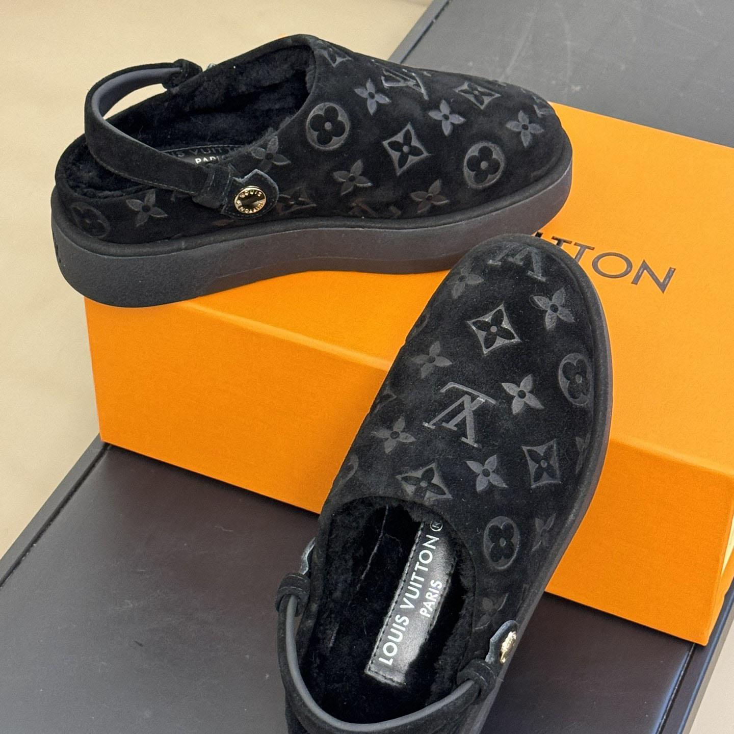 Louis Vuitton Aspen Platform Clog - DopestKickz
