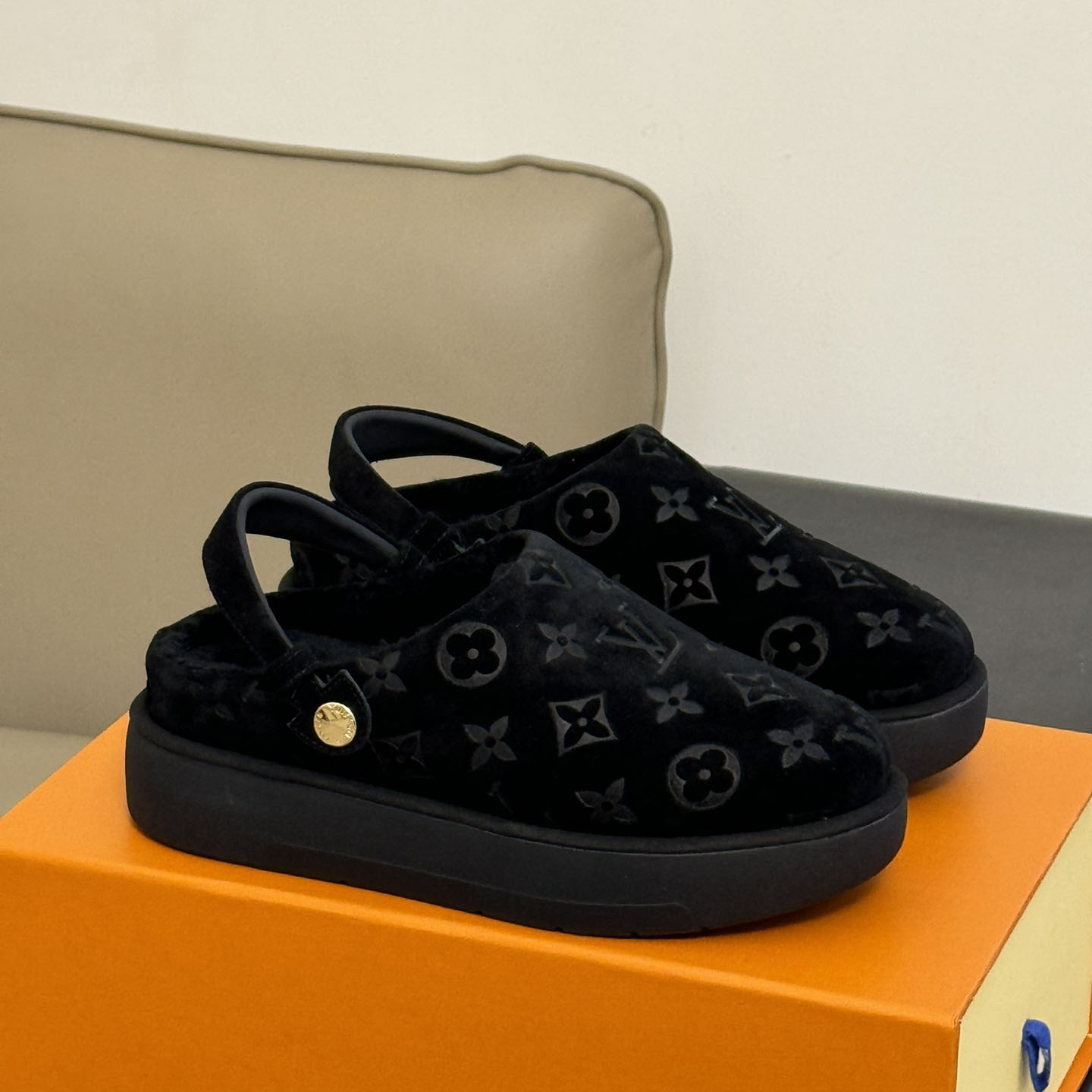 Louis Vuitton Aspen Platform Clog - DopestKickz