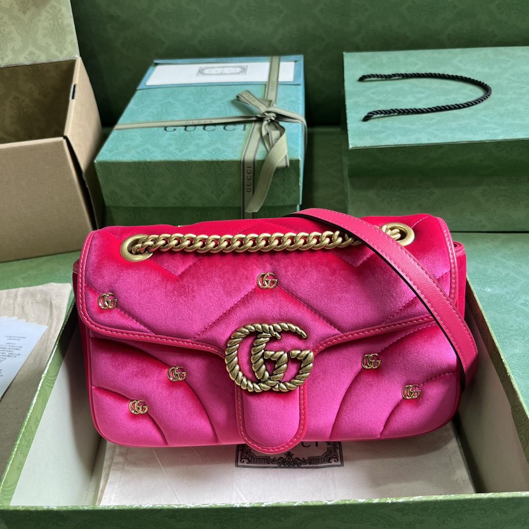 Gucci GG Marmont Small Shoulder Bag - DopestKickz