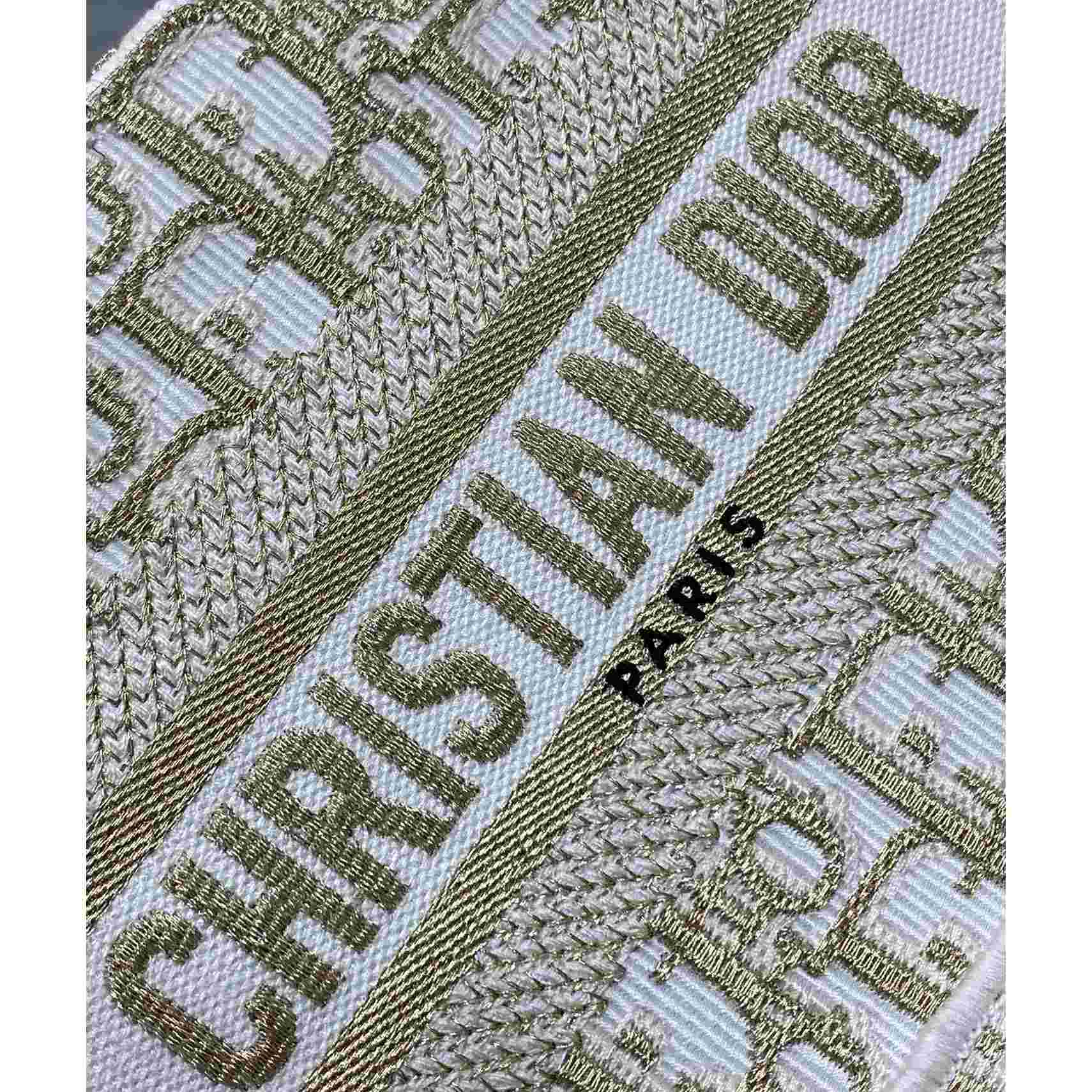 Dior Mini Dior Book Tote With Strap - DopestKickz