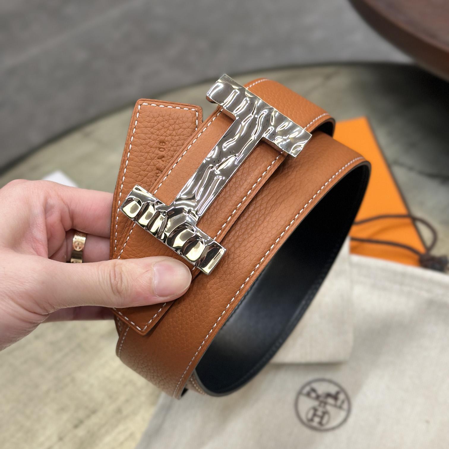 Hermes Quizz H2O Belt buckle & Reversible Leather Strap 38 mm - DopestKickz