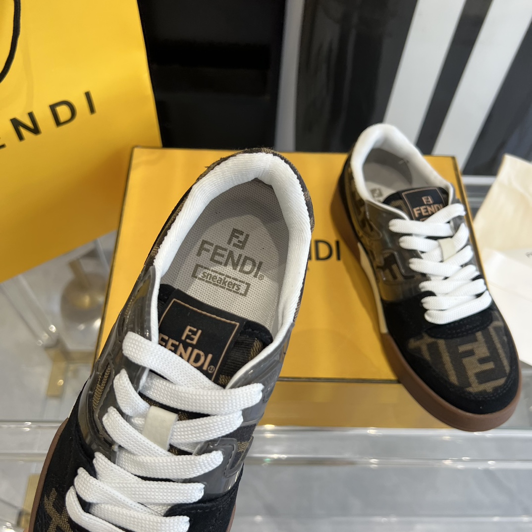 Fendi Fendi Match Lace-up Sneakers - DopestKickz
