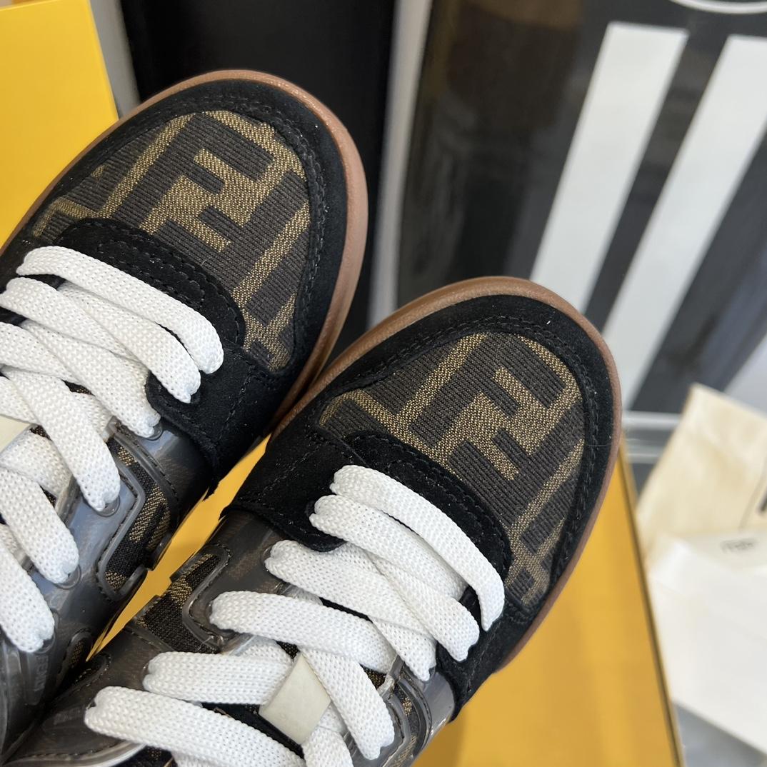 Fendi Fendi Match Lace-up Sneakers - DopestKickz
