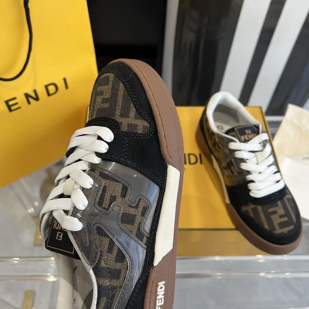 Fendi Fendi Match Lace-up Sneakers - DopestKickz