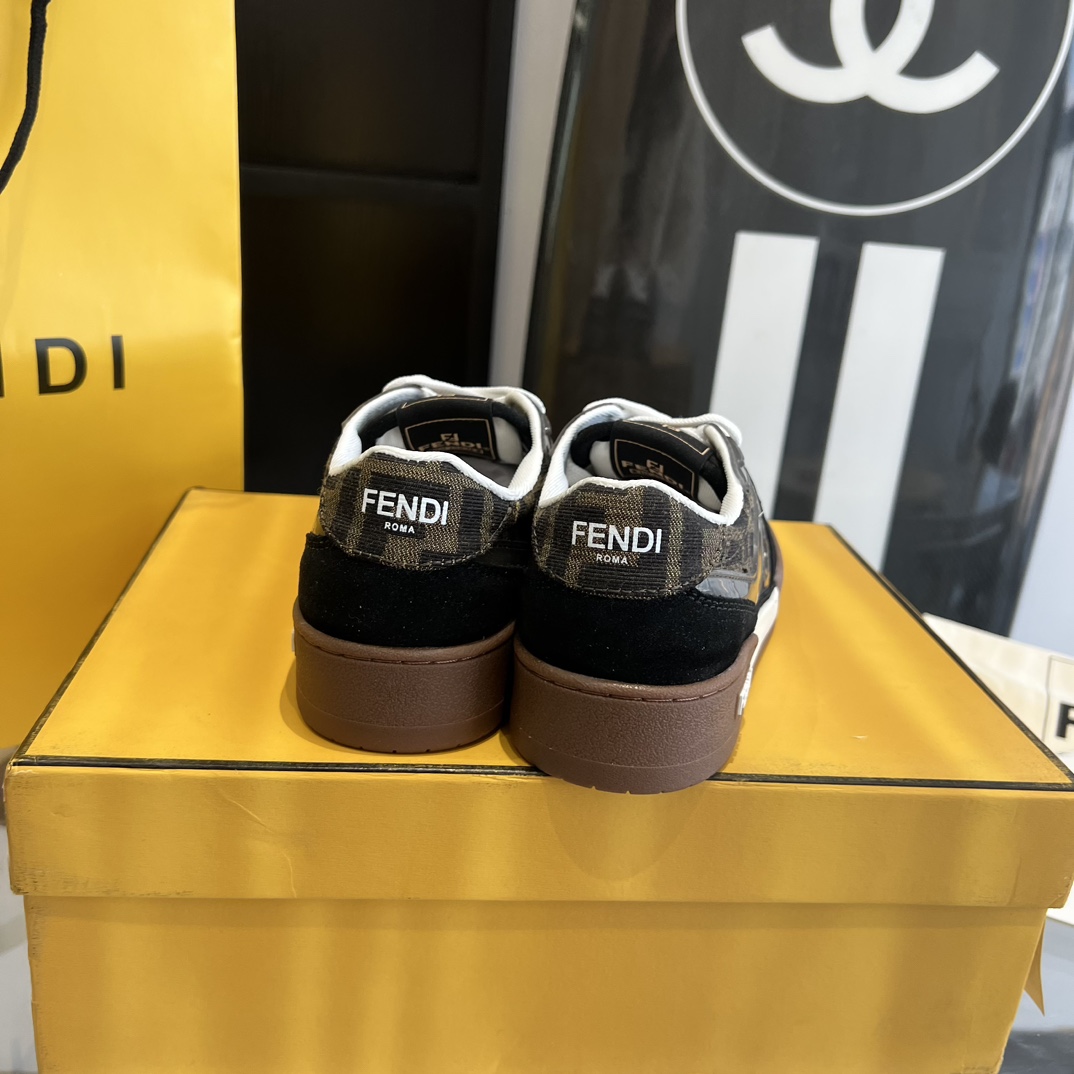 Fendi Fendi Match Lace-up Sneakers - DopestKickz