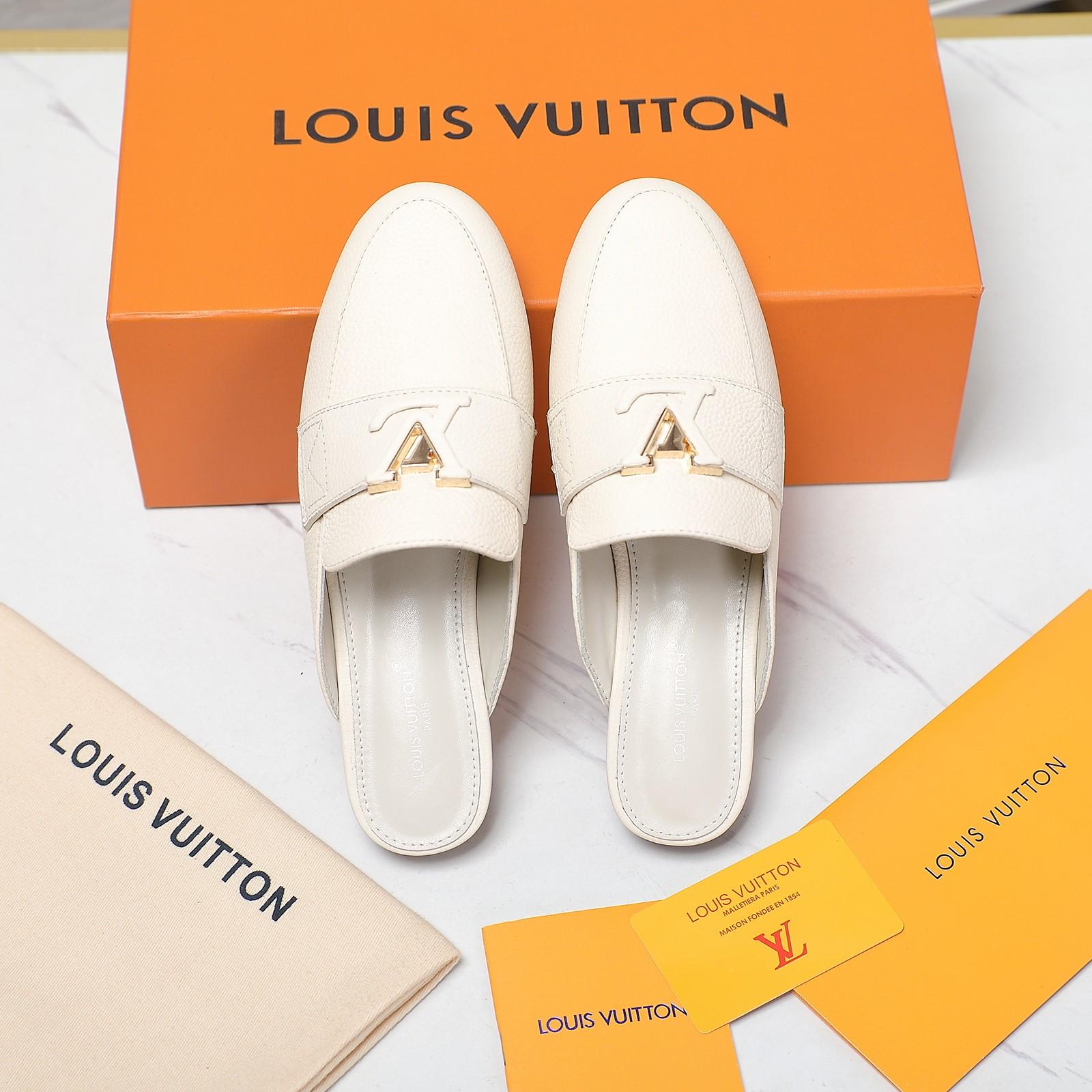 Louis Vuitton LV Capri Open Back Loafer - DopestKickz