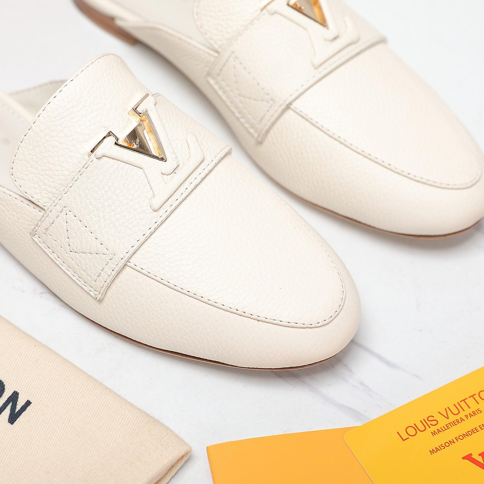 Louis Vuitton LV Capri Open Back Loafer - DopestKickz