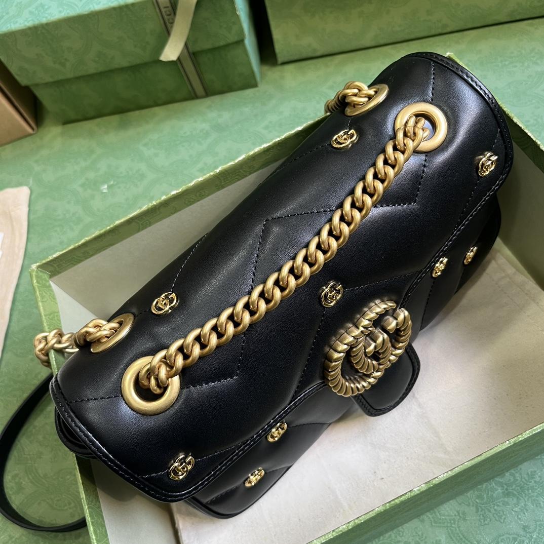 Gucci GG Marmont Small Shoulder Bag - DopestKickz