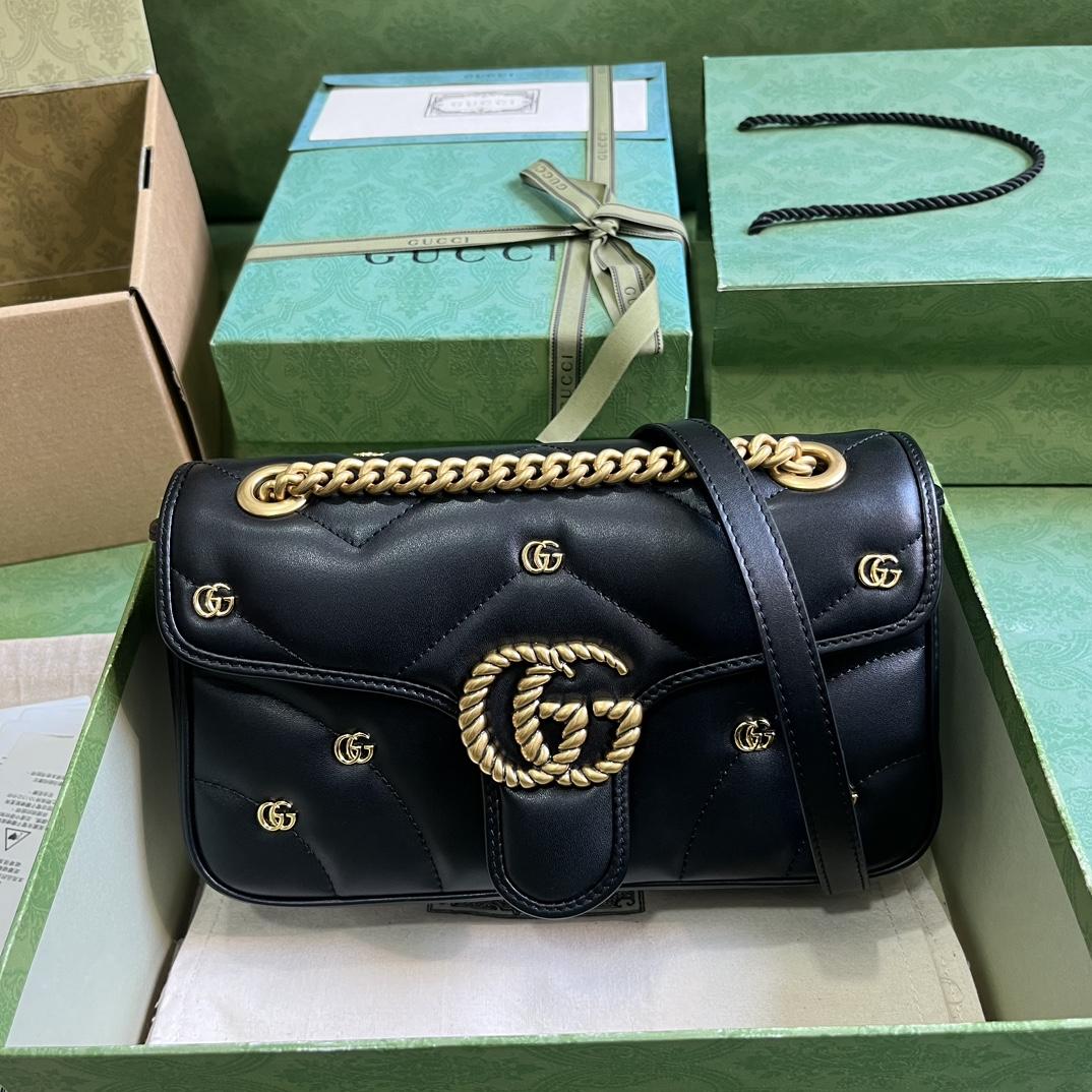Gucci GG Marmont Small Shoulder Bag - DopestKickz