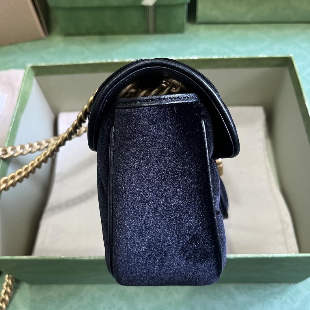 Gucci GG Marmont Mini Shoulder Bag - DopestKickz