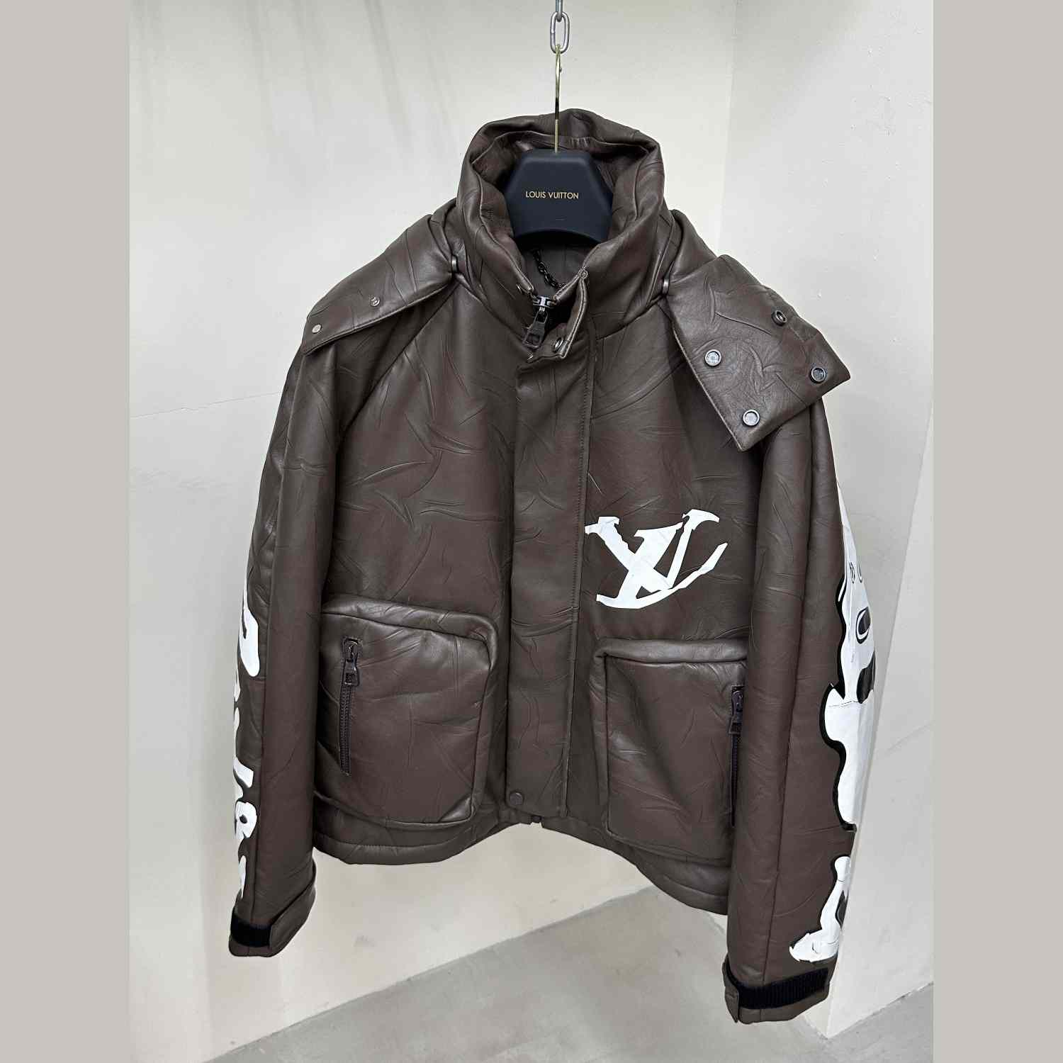 Louis Vuitton Compressed Leather Blouson - DopestKickz
