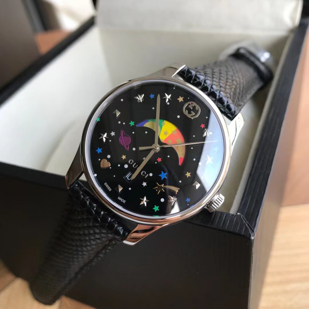 Gucci G-Timeless Slim Moonphase Watch - DopestKickz