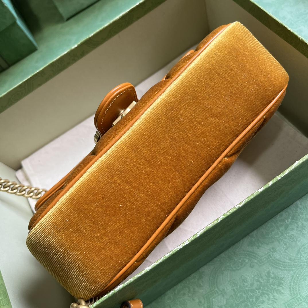 Gucci GG Marmont Mini Shoulder Bag - DopestKickz