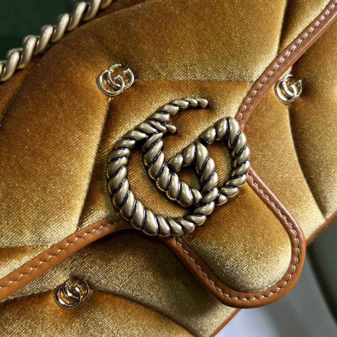 Gucci GG Marmont Mini Shoulder Bag - DopestKickz