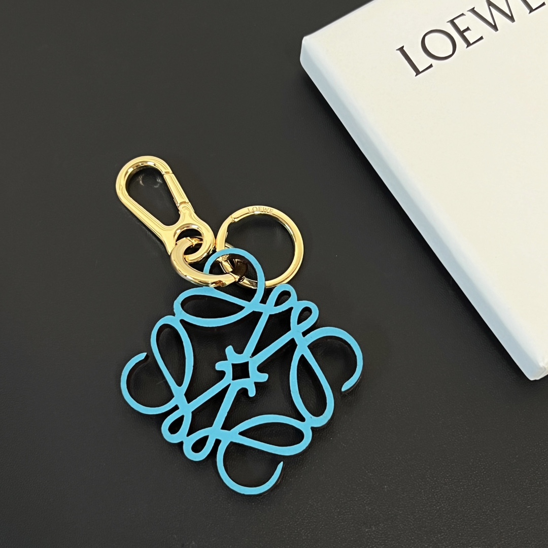 Loewe Anagram Charm In Calfskin - DopestKickz