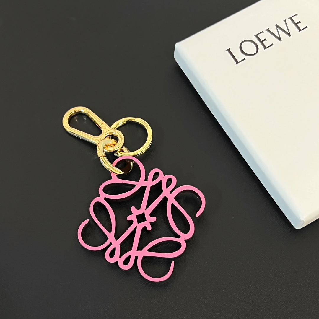 Loewe Anagram Charm In Calfskin - DopestKickz