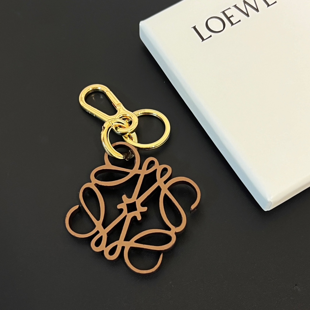 Loewe Anagram Charm In Calfskin - DopestKickz