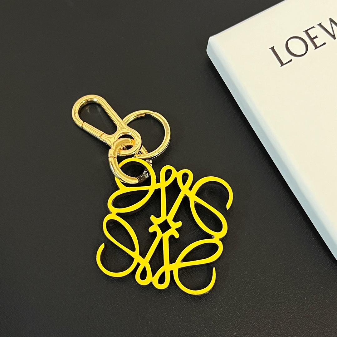 Loewe Anagram Charm In Calfskin - DopestKickz
