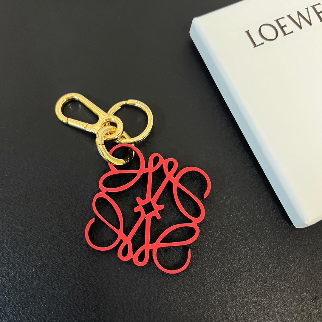 Loewe Anagram Charm In Calfskin - DopestKickz