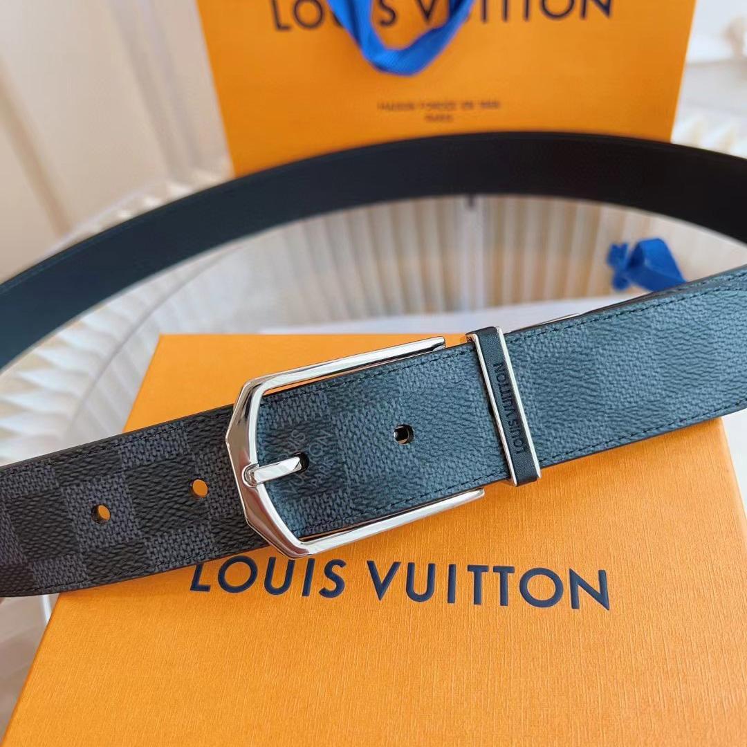 Louis Vuitton Slender 35mm Reversible Belt - DopestKickz