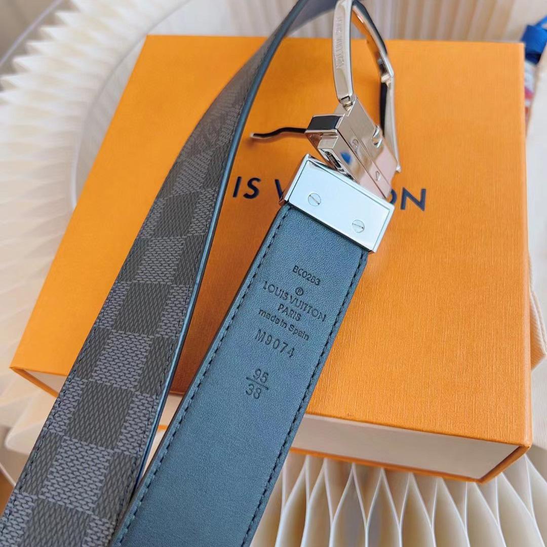 Louis Vuitton Slender 35mm Reversible Belt - DopestKickz