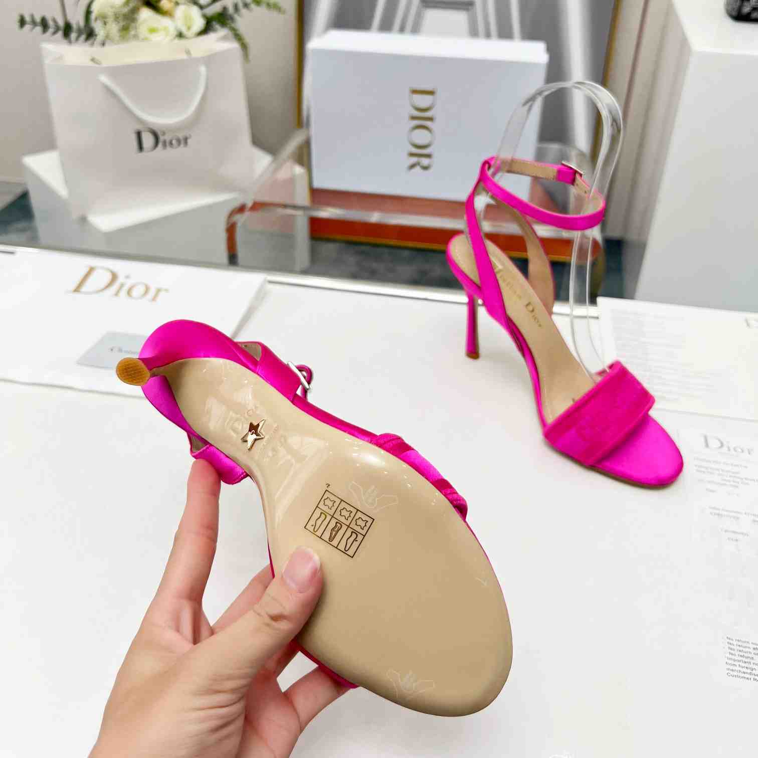 Dior Dway Heeled Sandal  - DopestKickz