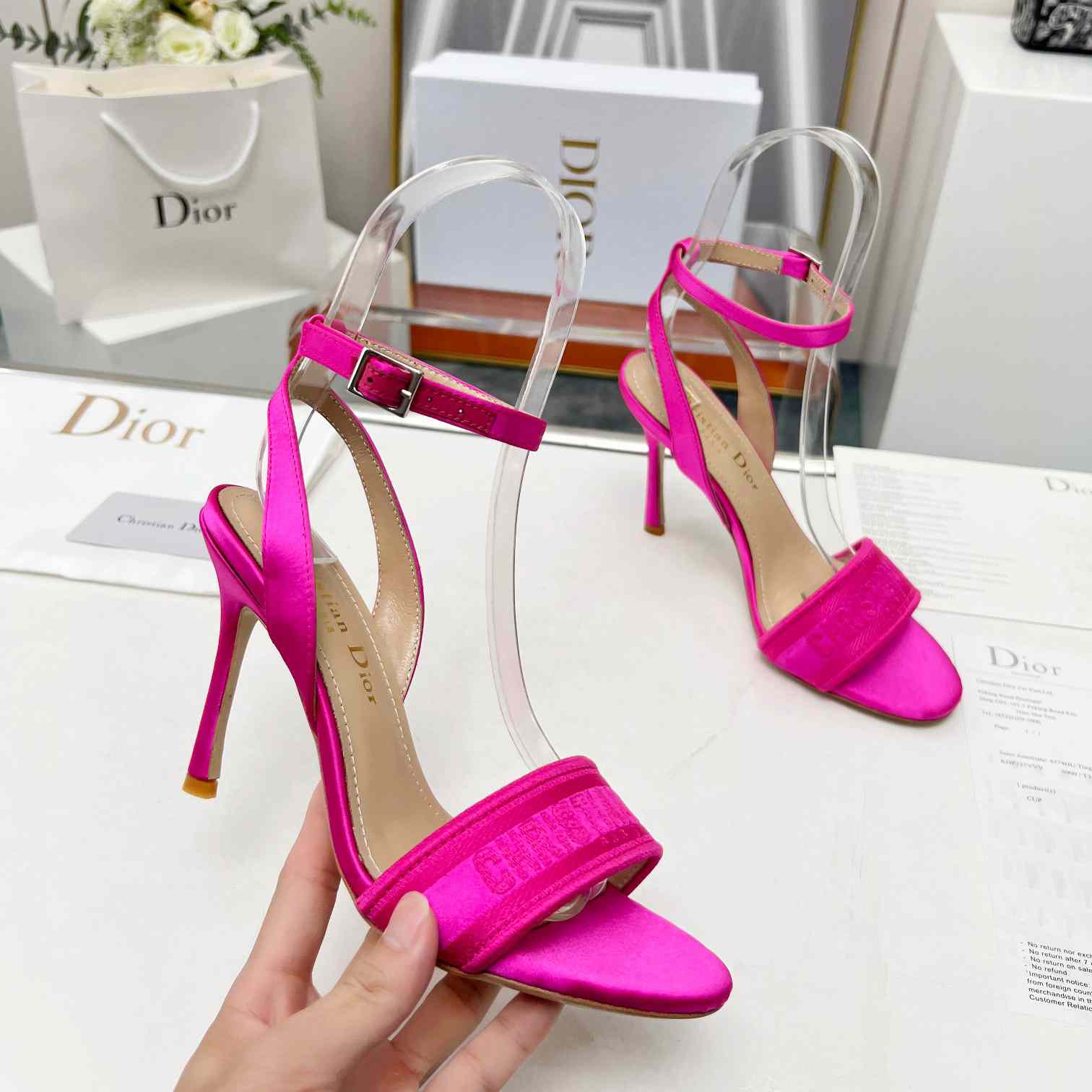 Dior Dway Heeled Sandal  - DopestKickz