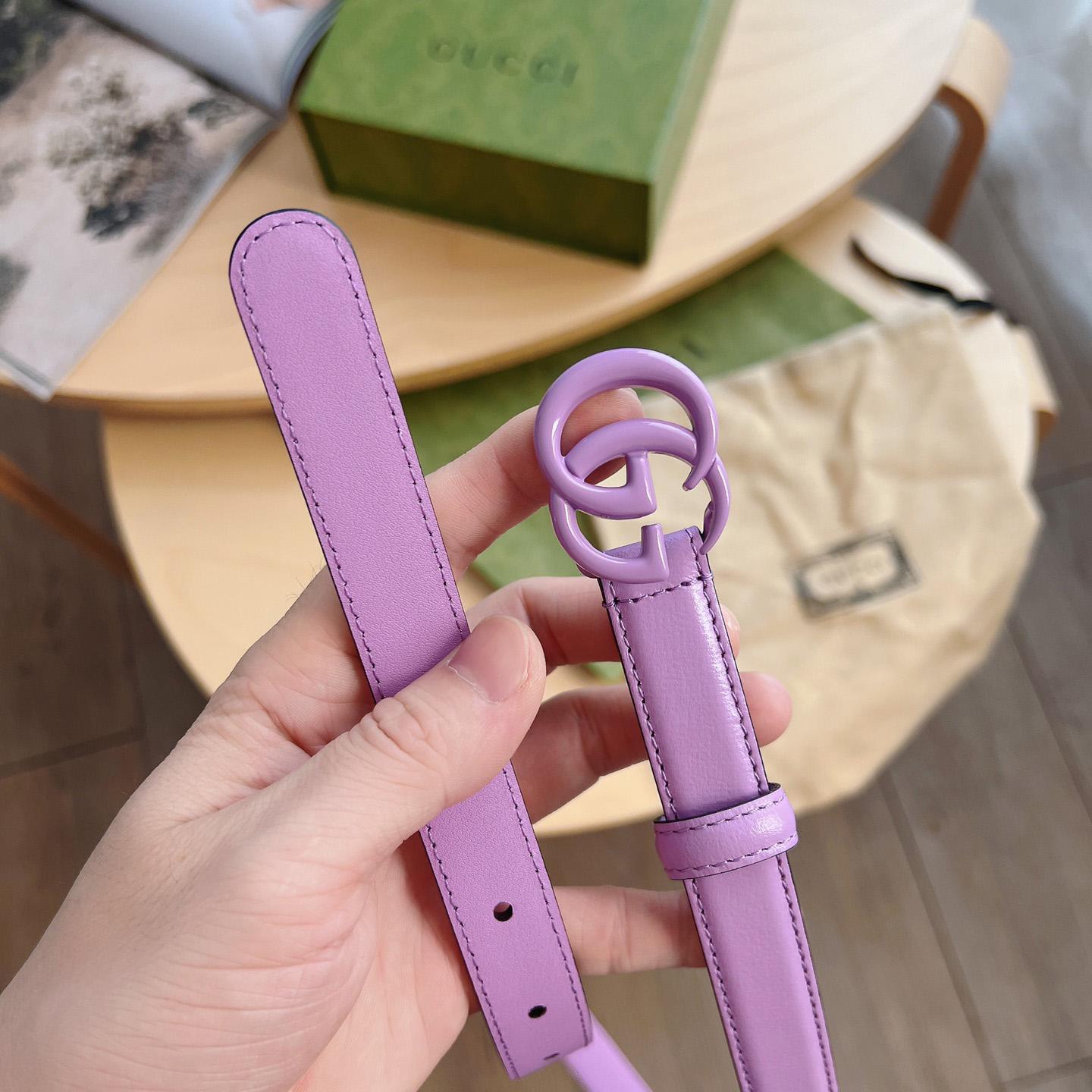 Gucci GG Marmont Reversible Thin Belt - DopestKickz