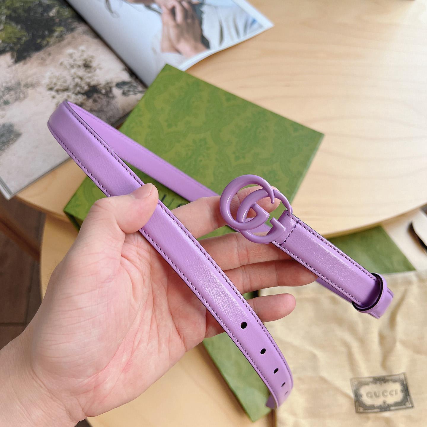 Gucci GG Marmont Reversible Thin Belt - DopestKickz