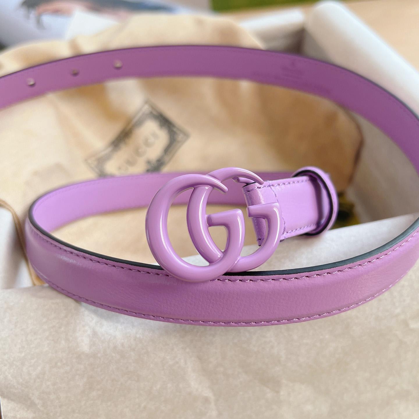 Gucci GG Marmont Reversible Thin Belt - DopestKickz