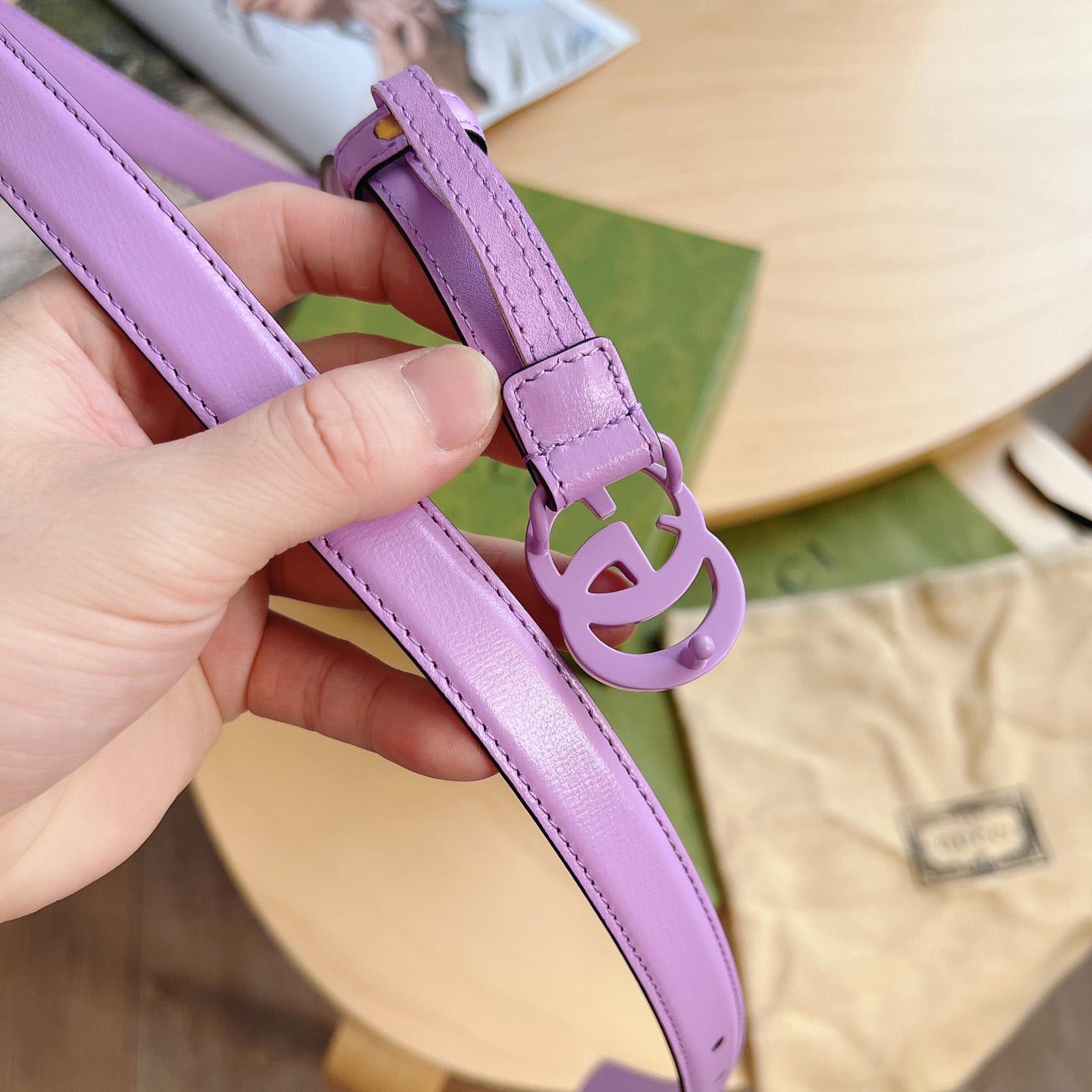 Gucci GG Marmont Reversible Thin Belt - DopestKickz